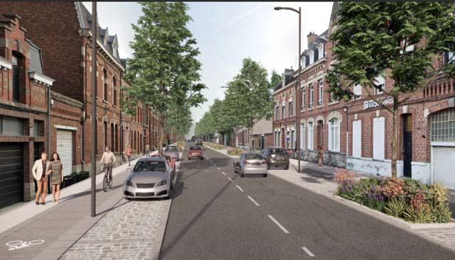 Requalification du quartier de l’avenue de Liège